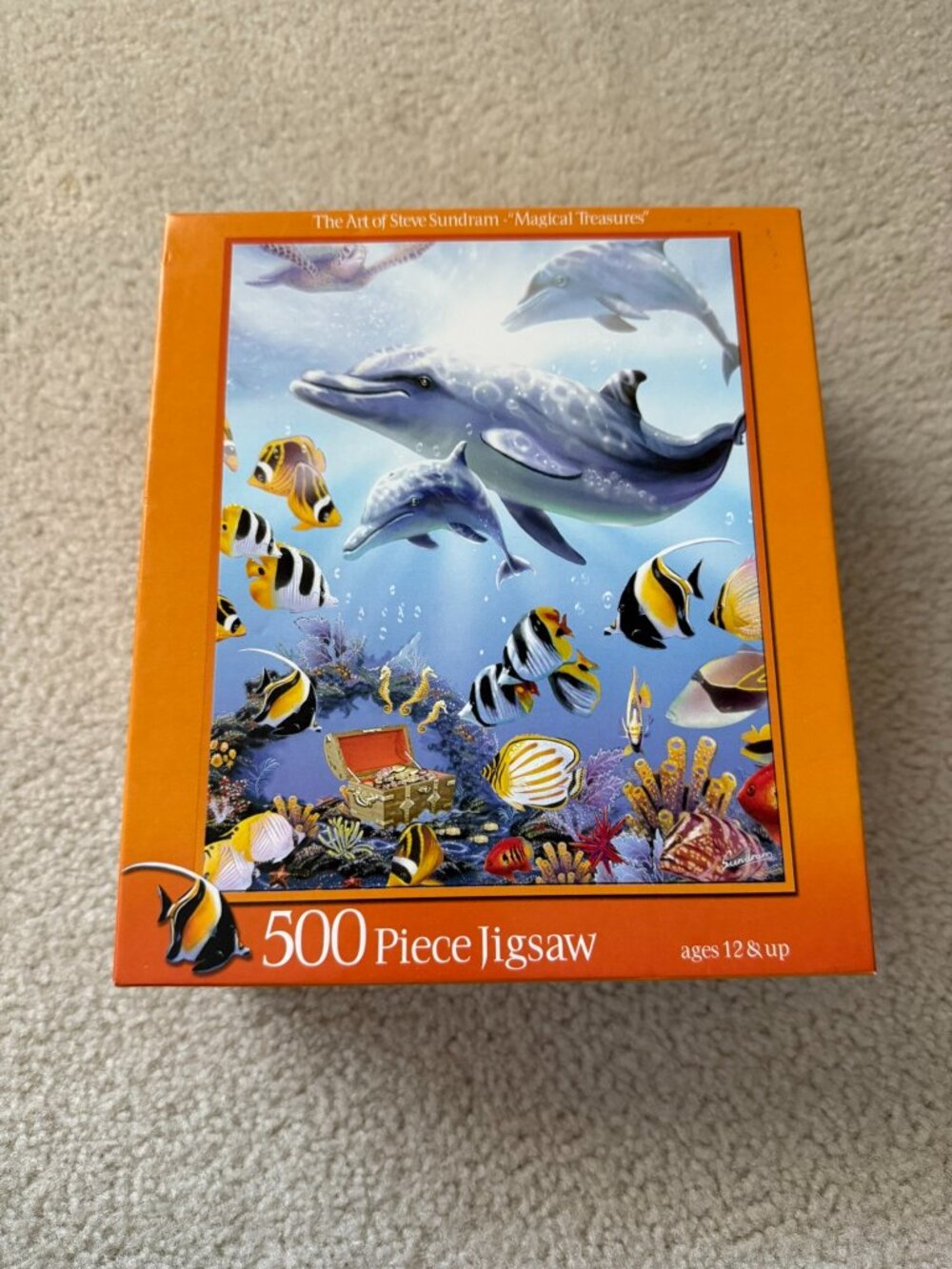 The Art of Steve Sundram 500 piece jigsaw puzzle